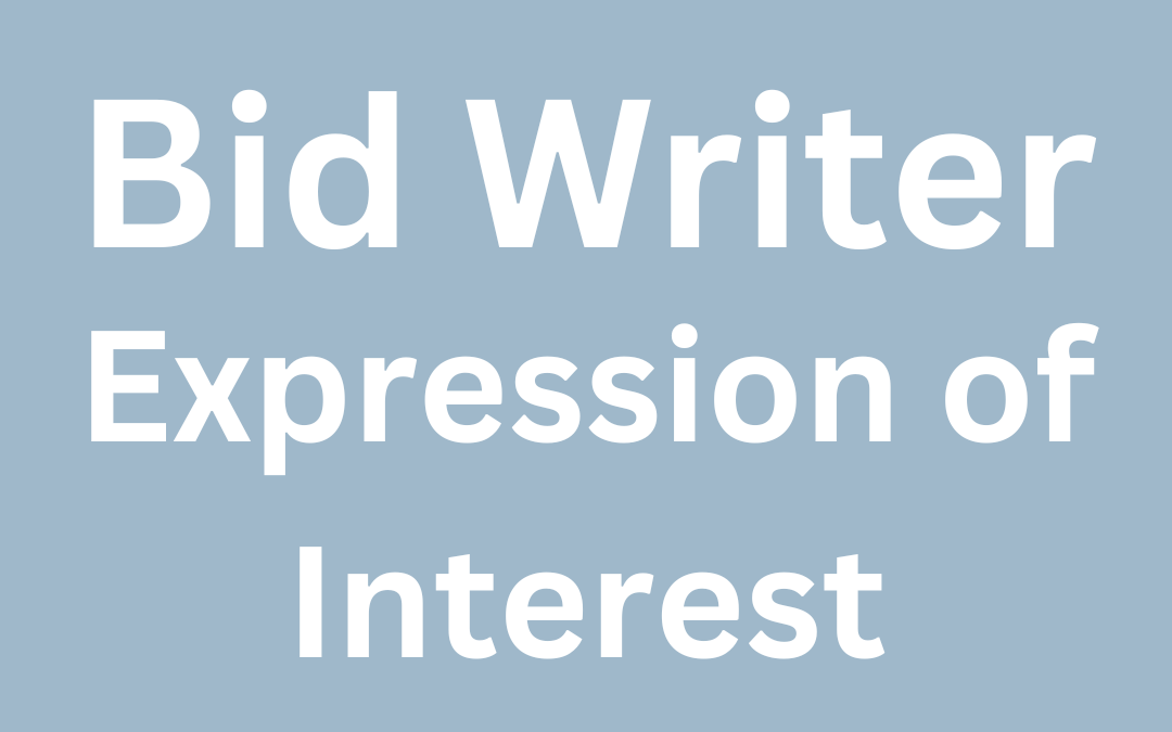 Bid Writer Expression of Interest